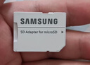 三星（SAMSUNG）512GB TF(MicroSD)存储卡 EVO白卡 适配大疆无人机运动相机Pocket3支持4K视频 读160MB/s写120MB/s 实拍图