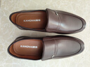 康奈 男鞋牛皮鞋圆头套脚正装男鞋轻质一脚蹬中老年爸爸商务休闲鞋41 实拍图
