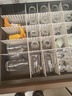 妙馨思抽屉收纳分隔板塑料自由组合片家用抽屉内衣柜分格栏隔断整理格 实拍图