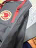 FJALLRAVEN双肩包kanken男女户外大容量书包电脑包运动旅行背包23510 550-326黑色-公牛红 16L【可容纳14寸笔记本电脑】 实拍图