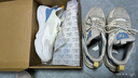 鸿星尔克运动鞋秋季男鞋透气运动鞋轻便跑鞋百搭老爹鞋男子休闲鞋桀骜2.0 微晶白/矿物蓝 39 实拍图