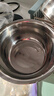 美厨（MAXCOOK）304不锈钢盆筛五件套加厚沙拉盆调料盆洗菜盆米筛味斗套装MCWA550 实拍图