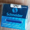 施耐德（Schneider）钢笔墨囊墨水胆非碳素不堵笔德国进口欧标钢笔适用3盒/18支装 蓝色6603 实拍图