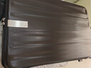 汉客行李箱男拉杆箱女旅行箱69升大容量24英寸墨玉黑镇店前侧开盖铝框 实拍图