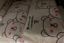 洁丽雅（Grace）一次性洗脸巾宝宝口水巾洁面巾干湿柔巾珍珠纹柔巾 80抽/包*6 实拍图