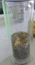 【京东物流配送】高硼硅双层玻璃杯大容量泡茶杯水杯子茶水分离杯 【双层加厚】茶杯350ml1只 实拍图