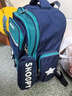 史努比（SNOOPY）小学生书包轻便儿童护脊减负双肩包痛包 四到六年级 宝蓝绿大号 实拍图