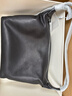 裘真新年礼物【明星推荐】经典hobo包植鞣牛皮腋下通勤休闲饺子女包 黑色-小号 小包/大包 实拍图
