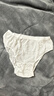 安可新一次性内裤女士纯棉无菌旅行免洗日抛独立包装100%纯棉 4条 L码 实拍图