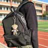 回力ins潮牌小书包男生双肩包小型休闲运动2026新款轻便小背包女学生  黑色 实拍图