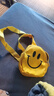 【爆款】男女单肩斜挎包新款儿童胸包卡通可爱轻便斜挎迷你背包 黄色【活动款1个装】 实拍图