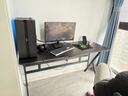 锦汐 电脑桌台式家用电竞桌椅套装办公桌简约书桌游戏桌书房写字桌子 140*60 单桌【炭纤维纹路桌面】 实拍图