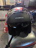 凤凰（Phoenix）新国标A类3C认证电动车摩托车头盔双镜片防雾防风保暖哑黑 男女四季通用电瓶车3/4半盔冬季安全帽 实拍图