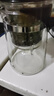 水仙飘逸杯泡茶壶家用泡茶杯茶水分离茶具套装一键过滤玻璃壶办公茶杯 侧压【飘逸壶】500ML 实拍图