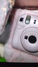 INSTAX富士instax立拍立得 一次成像相机 miniSE（mini7+升级款）白色 实拍图