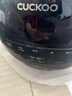 福库（CUCKOO）黑晶钻电饭煲家用2-8个人韩国原装进口大容量高压电饭锅智能语音定时多功能IH高压钻石聚能内胆 AH1080FD 5L 实拍图
