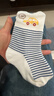 贝比婴儿袜子秋冬纯棉毛圈加绒加厚保暖卡通汽车新生儿宝宝中筒袜 实拍图