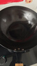 京东京造 炒锅 铁锅炒菜电磁炉燃气灶平底【健康无涂层】进口极铁30cm 实拍图