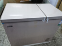 容声（Ronshen）210L双温家用冰柜小型冷柜一级能效节能冷藏冷冻两用抗菌卧式冰箱BCD-210MSA国家补贴 实拍图