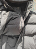 坦博尔羽绒服男可脱卸帽宽松大码男士商务保暖外套510505D 黑色 190  实拍图