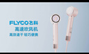 飞科（FLYCO）【王一博推荐】高速电吹风机家用吹风宿舍负离子大风力速干便携吹风筒送男女朋友生日情人节礼物 【加收纳包】钻石粉 实拍图