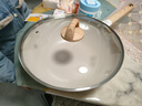 炊大皇炒锅不粘锅易洁轻量麦饭石色平底炒菜锅32cm电磁炉通用GJ32CGB 实拍图