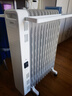 美的（Midea）【白玉】取暖器/电暖器/电暖气家用/烤火炉/13片节能速热/电热油汀/油酊/加热器/烘衣加湿HYX22N 实拍图