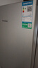 容声186升双开二门两门家用小电冰箱小户型节能超薄冷藏冷冻出租房屋宿舍迷你 BCD-186E10BNLAD 凯撒银 实拍图