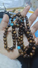 黑花梨沉香木檀木佛珠108念珠仿绿松石隔珠木质手链总批发 黑花梨隔珠08mm*108颗 实拍图