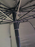栀臻 雨伞 太阳伞黑胶防晒防紫外线 大号折叠男女士晴雨两用遮阳伞 加大号雨伞-米色约120cm 实拍图