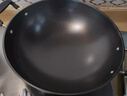 美菱（MeiLing）双耳大铁锅无涂层蜂窝炒锅圆底商用炒菜锅熟铁锅燃气炉专用 实拍图