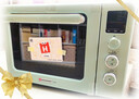 海氏（Hauswirt）C40三代电烤箱家用烘焙多功能发酵一体机食品级搪瓷内胆智能菜单新年礼物 湖水绿 40L 实拍图
