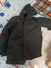 京东京造冬季短款连帽滑雪羽绒服户外派克服加厚保暖外套男 黑色 XL 实拍图