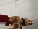 沃华斯顿地暖放水排水阀地热分水器暖气片排水阀黄铜排气排污阀门大流量6分 实拍图
