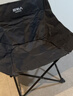原始人（The Primitive）户外折叠椅露营椅子躺椅便携折叠月亮椅小凳子折叠凳钓鱼凳 经典款典雅黑【绷带加固】 实拍图