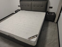 香丽华庭现代简约双人床1.8米x2米主卧大床多功能真皮床小户型高箱储物床 床+透气护脊椰棕床垫+床头柜*2 1.8米*2米平移气压+三抽(15cm钢木床板) 实拍图