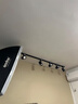 鑫汐LED射灯商用免布线免打孔可粘墙壁轨道灯带插头移动插电COB聚光 5个30w灯黑壳中性光+轨道+胶+线 实拍图