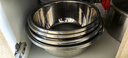 炊大皇 不锈钢盆筛五件套304钢加大加厚洗菜盆沥水和面盆沙拉拌菜调料盆 实拍图