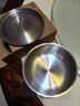 onlycook家用蒸蛋碗食品级304不锈钢蒸碗平底蒸蛋专用盅炖盅蒸盅-16cm 实拍图