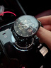 冠琴（GUANQIN）手表男士机械表雕花系列全自动镂空夜光防水商务瑞士品质国潮腕表 网带全黑黑面【明星推荐】 实拍图