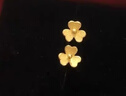 周六福（ZLF）情人节礼物  足金999耳钉黄金耳钉女款迷你小金花耳饰 计价 0.67g 实拍图