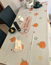 四万公里桌布免洗防水防油长方形防烫餐桌垫台布PVC桌面垫野餐垫90*140CM 实拍图