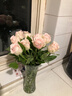 京东鲜花【梦雪】玫瑰花10枝如意基地鲜切花水养插花生活花束送礼源头直发 实拍图