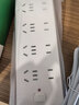 公牛（BULL）插座/插线板/插排/排插/接线板/宿舍家用桌面拖线板  3C认证  8位总控开关全长2米 GN-B3440 实拍图