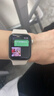 Apple/苹果 Watch SE 智能手表GPS+蜂窝款40毫米星光色铝金属表壳星光色运动型表带S/M MXHR3CH/B 实拍图