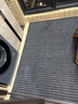 柏能条纹入户地垫门口地毯入户门脚垫进户门口地垫可裁剪160x300cm灰 实拍图
