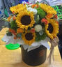 冉子花坊鲜花速递同城配送向日葵混搭抱抱桶玫瑰送女友爱人生日礼物真鲜花 抱抱桶混搭 实拍图