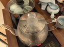 底部全自动上水电热水壶茶吧机烧水壶通用配套茶台茶炉水壶配件 1L 半自动顶部加水_黑色 实拍图
