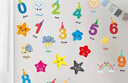 狮洛德 卡通英文数字装饰墙贴纸幼儿园儿童房早教墙纸自粘可移除贴画 实拍图