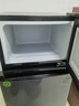 奥克斯小冰箱家用小型迷你冷藏冷冻两用出租房宿舍用节能省电寝室办公室电冰箱 【节能省电】156灰【高效保鲜 铜管速冷】42L 实拍图